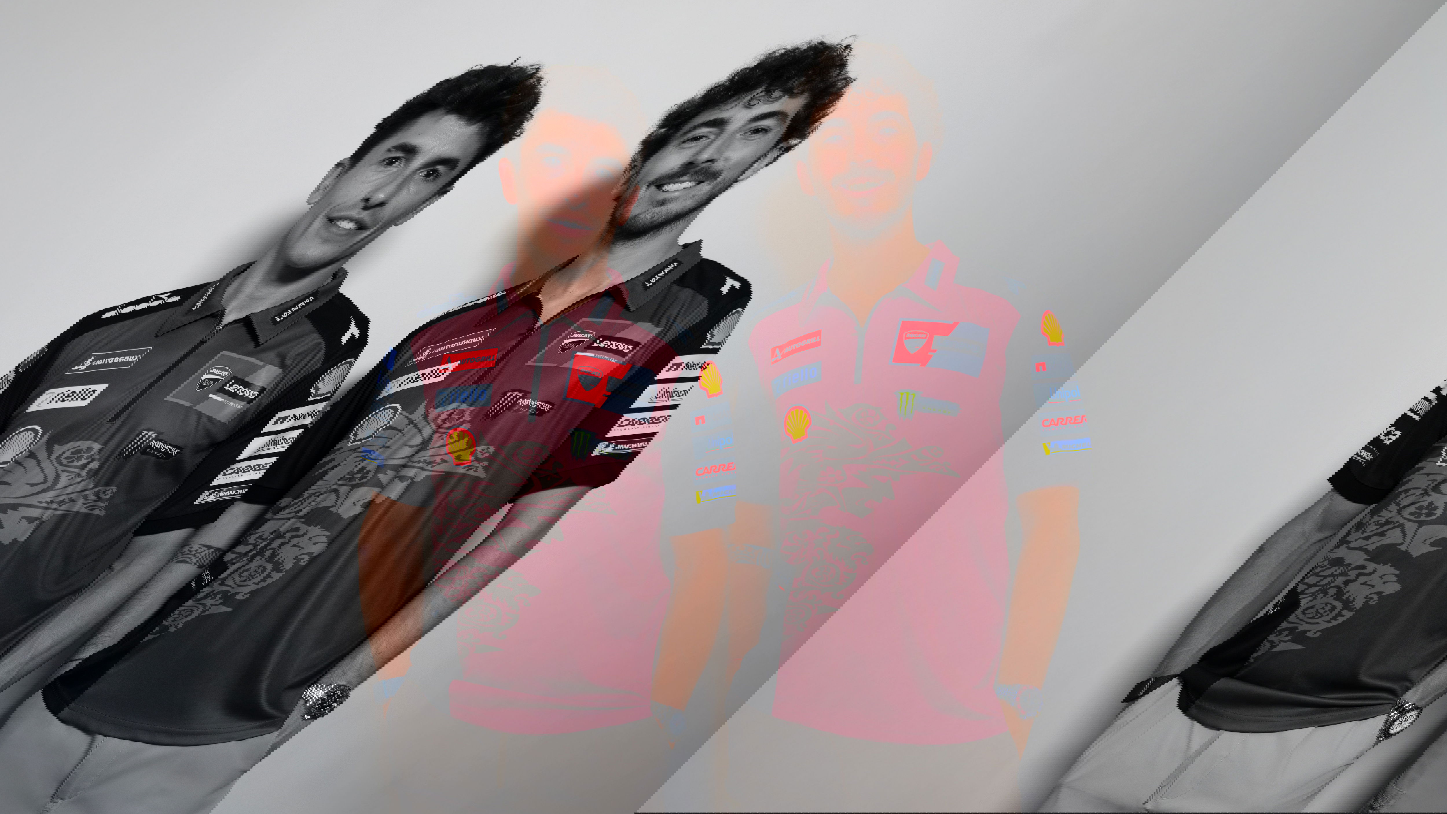 Marc Marquez, Francesco Bagnaia. Credit: Ducati.